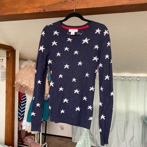 H&M Star sweater LOGG S fuzzy blue